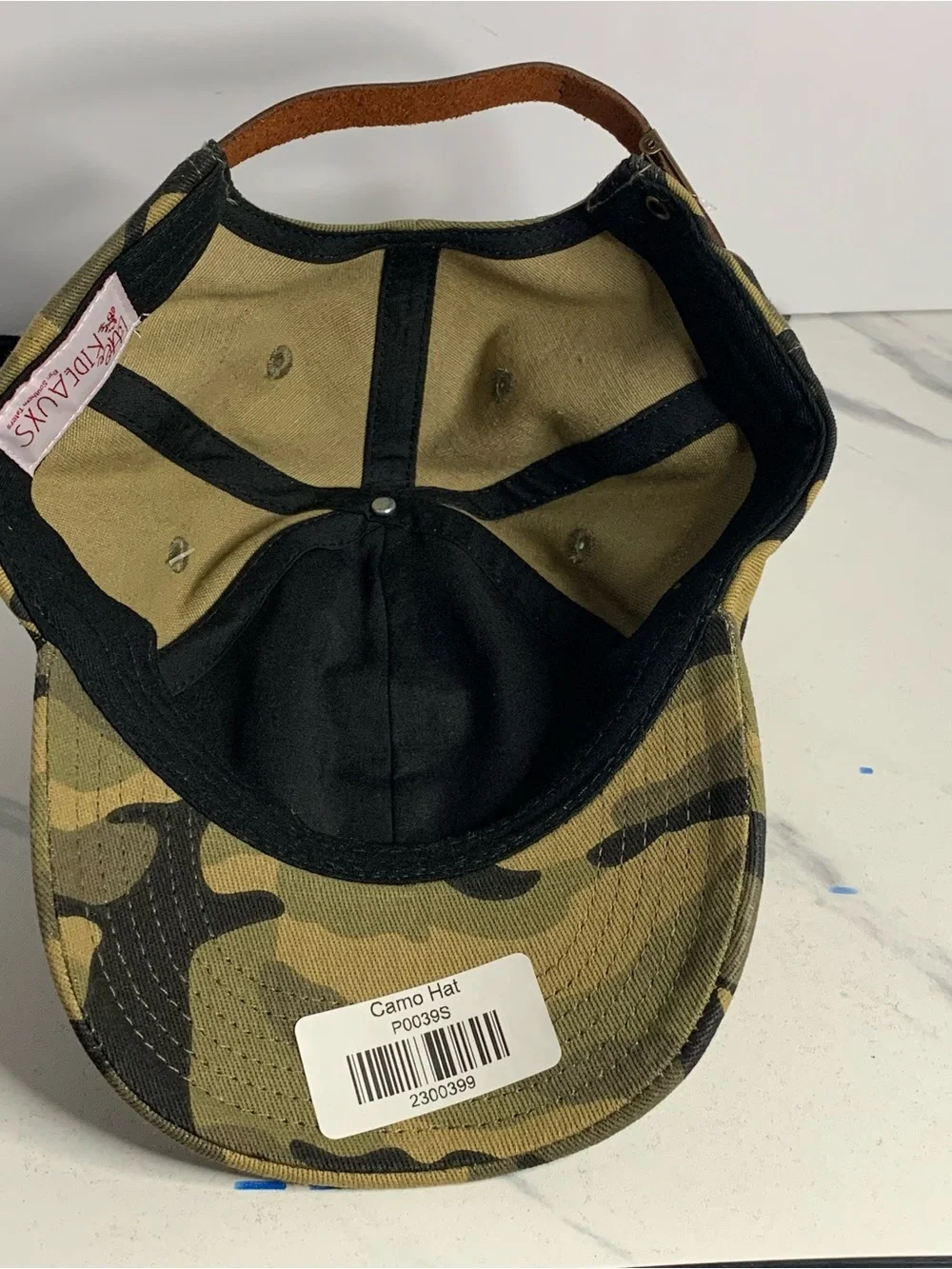 Camo‎ little Kideauxs Baseball Hat with Embroidered Flying Duck